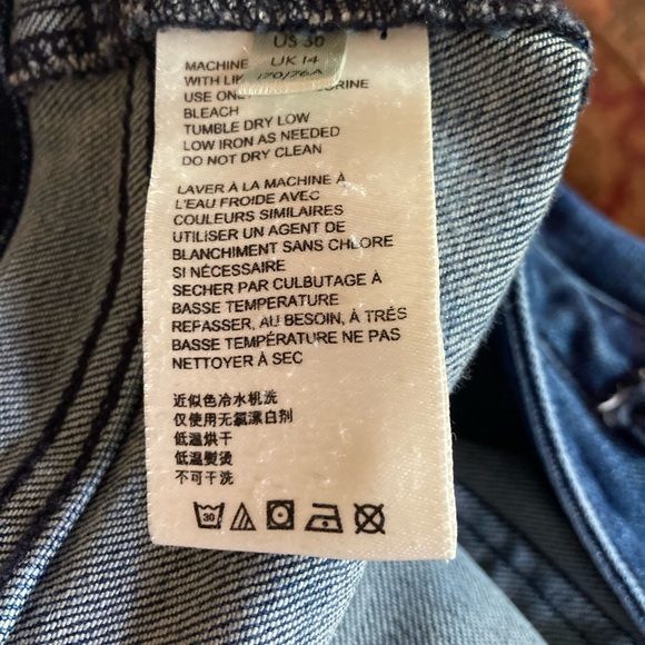 PILCRO and the LETTERPRESS HIGH-RISE SLIM JEAN SHORTS - Picture 6 of 7